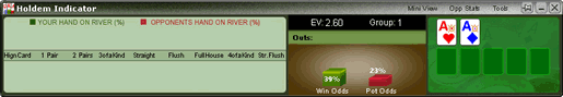 Holdem Indicator Console Mucked Hands